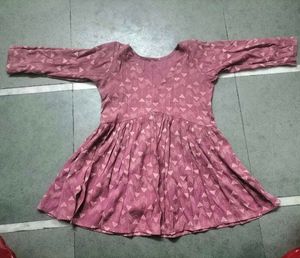Pink Peplum Top