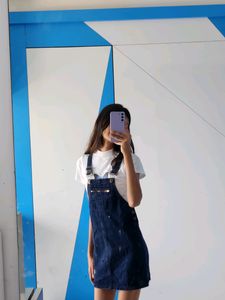 Denim Dungaree Very Cute Like New