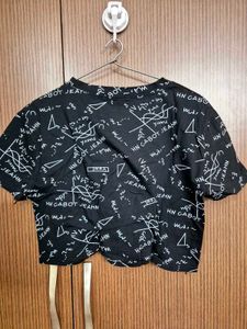 Black Crop Top | 38