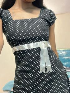 Sweet & Stylish Polka Dot Dress