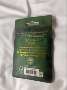 Irish Real Silver Celtic Tree of Life Necklace