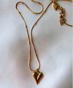 Anti-tarnish Simple Heart Pendant