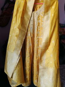 Chanderi Silk Suit 3pcs