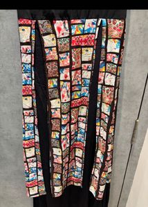 Elegant Floral Patchwork Dress