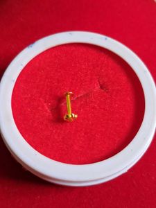 Gold Nose Pin 18ct