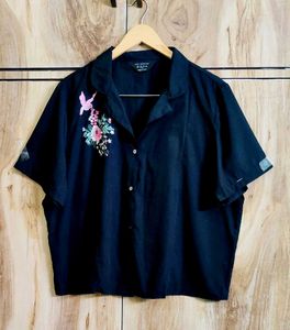 Black  Shirt Size-46