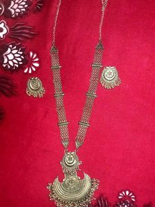 Antique Style Necklace & Earring Set