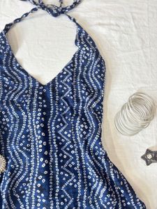 Viral Pinteresty Short Halter Neck Kurti