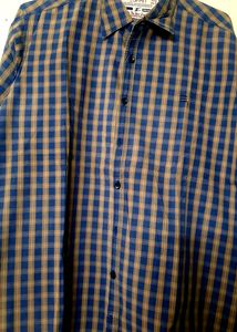 New CHECK SHIRT Cotton 100%