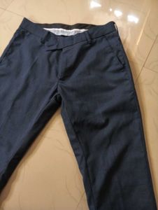 Blue Checked Pants