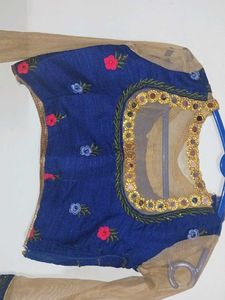 Elegant royal blue Lehenga