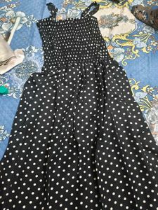 New Cute Polka Dot Sundress for women in 32 bust