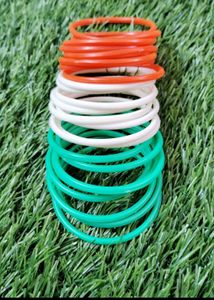 Tiranga Bangles (Plastic)