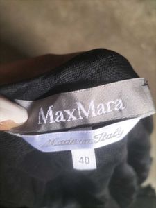 MaxMara Black Dress