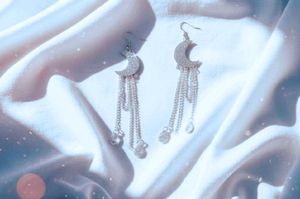 Fairycore Moonstone Earcuff Earrings For Princess