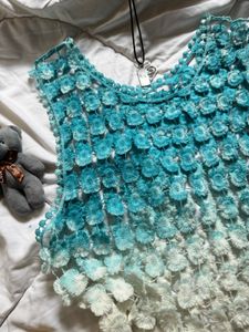 Ombre Boho Crochet Top