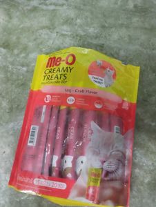 Me-O Creamy Treats Crab Flavor