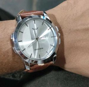 Leather Strap Watch