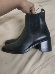 Black Leather Boots