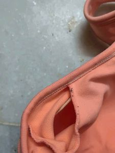 Peach Sports Bra