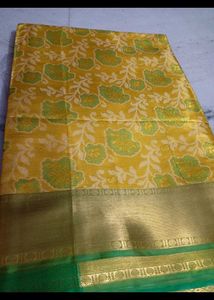 Haldi Kanjivaram Saree