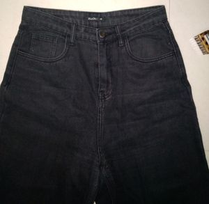 Baggy Black Denim Jeans