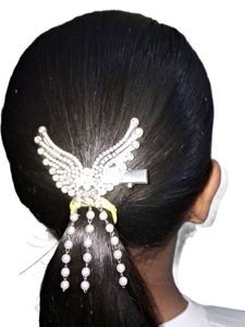 Brand New Butterfly Pearl Wings Hair Clip