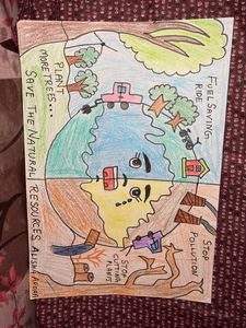 Handmade Drawings Combo Of 5
