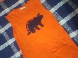Orange Snoozilla Tank Top Jersey