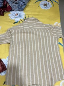 Striped Beige Shirt