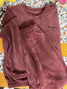 Cozy Plush Pajama Set