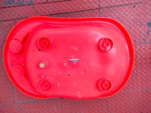 Red Colour Baby Bath Tub