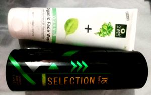 Combo Organic Harvest Face Wash &amp; Royal Spin Deodo