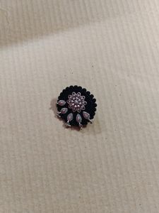 Boho Chic Silver Tone Brooch