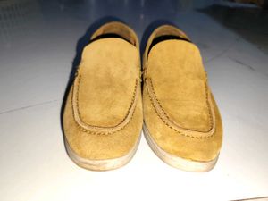 Kamachi beige suede Loafers