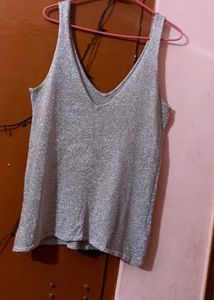 Shimmery Sleevesless Top