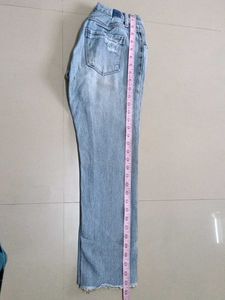 Ripped Light Wash Jeans