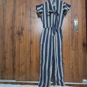 Striped Jumpsuit
