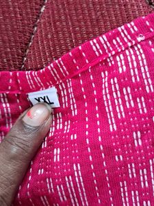 Pink Printed Kurti