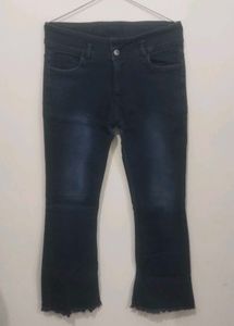 Flared Denim Jeans