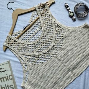 Crochet Knit Tank Top