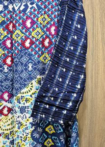 Patchwork Print Dress