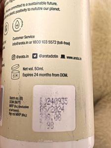 Arata Sea Salt Volumizing Hair Spray 50ml