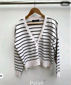 New Zara Pinterest Korean Cardigan