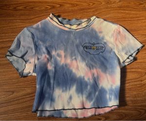 Tie-dye Crop Top