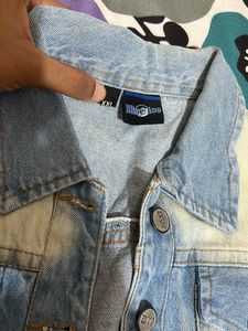 Cool Denim Sleeveless Jacket