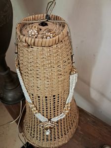 Multi String Pearl Necklace
