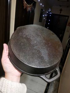 1.8L Cast Iron Cooking Pan INDUS VALLEY