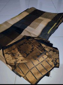 Elegant Women&#39;s Saree+stiched blouse