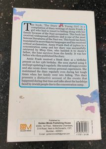 Diary Of A Young girl. Have Read It Once And I
